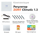 ZONT Climatic 1.3 Погодозависимый автоматический GSM / Wi-Fi регулятор (1 ГВС + 3 прямых/смесительных) с доставкой в Рязань
